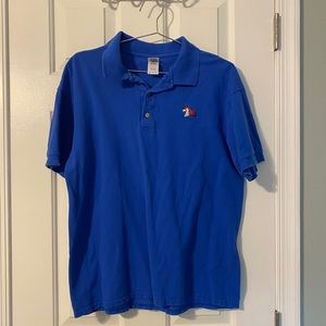 Swish embassy unicorn polo large royal blue large